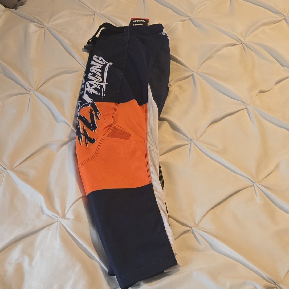 Orange and Blue Sweatpants for Casual Comfort